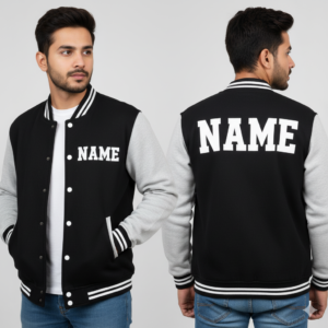 Customized Name Varsity Jacket - Design # 01