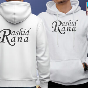 Customized Name Hoodie - White # 03