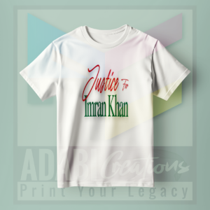 Imran Khan Customized Picture Shirt - Design # 07
