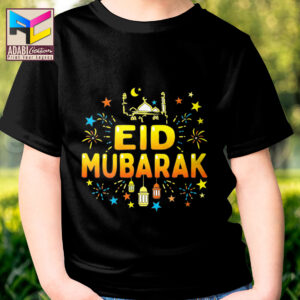 Kids Eid Mubarak T-Shirt - Design # 02