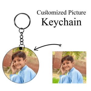 Kids Customized Picture Keychain – Design # 01