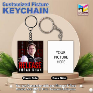 Imran Khan & Your Picture Keychain - Design # 08