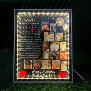 Customized Picture LED Magic Mirror Photo Frame - Rectangle